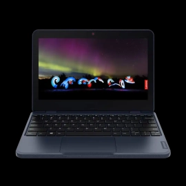 Laptop Lenovo 100w Gen 3 11.6 HD 1366x768/AMD 3015e/4GB int/64GB eMMC/USB-C/Win11 Edu