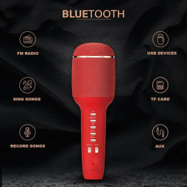 Bluetooth mikrofon WS900 crveni