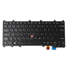 Tastatura za laptop Lenovo ThinkPad X380 Yoga crni frejm veliki enter