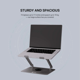 Laptop Cooler Fantech NC30 RGB sivi