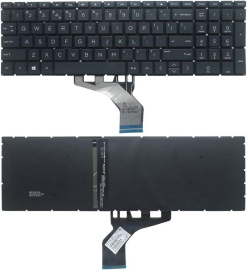 Tastatura za laptop HP 15-DW 15-DU serije sa pozadisnkim osvetljenjem siva