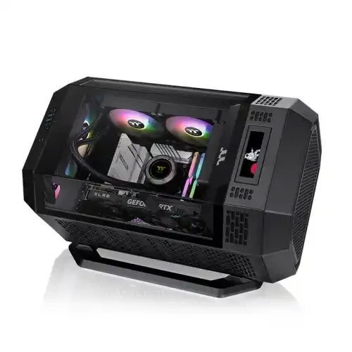 Stalak za kućište Thermaltake The Tower 300/ABS+PC/crni