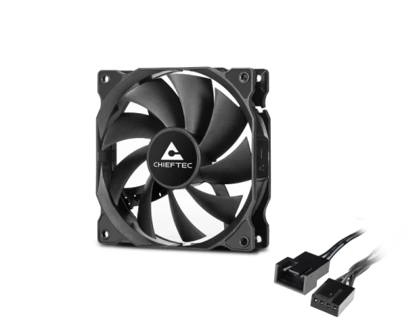CHIEFTEC Ventilator ZF-1225PWM 120mm x 120mm x 25mm 
