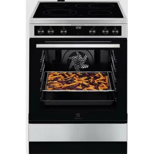 Električni šporet Electrolux LKR66021MX  širina 60cm/keramička ploča