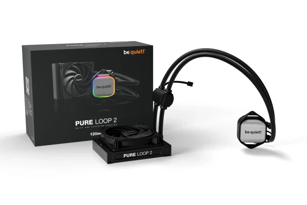 CPU vodeno hladjenje Be Quiet ARGB Pure Loop 2 120mm BW016 (AM4,AM3,1151,1150,1155,1200,1700)