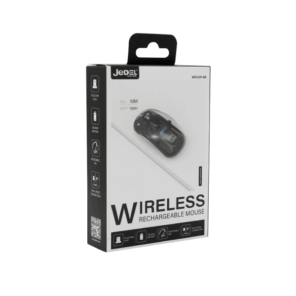 Mis bezicni dual modes 2in1 wd131p crni jedel