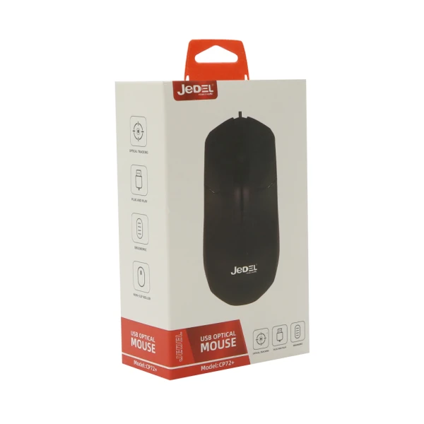 Mis wired mouse cp72+ crni jedel