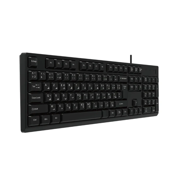 Tastatura kancelarijska k29 crna jedel