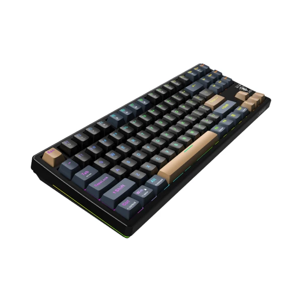 Tastatura mehanicka - triple mode (bluetooth, wireless, wired) wkl-102 crna jedel