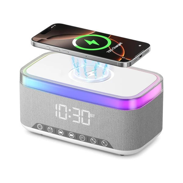 Zvucnik bluetooth bt rgb sa-148 sivi jedel