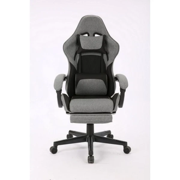 Gaming stolica ePlayGame HC-4095 BDG platno/tamno sivo crna