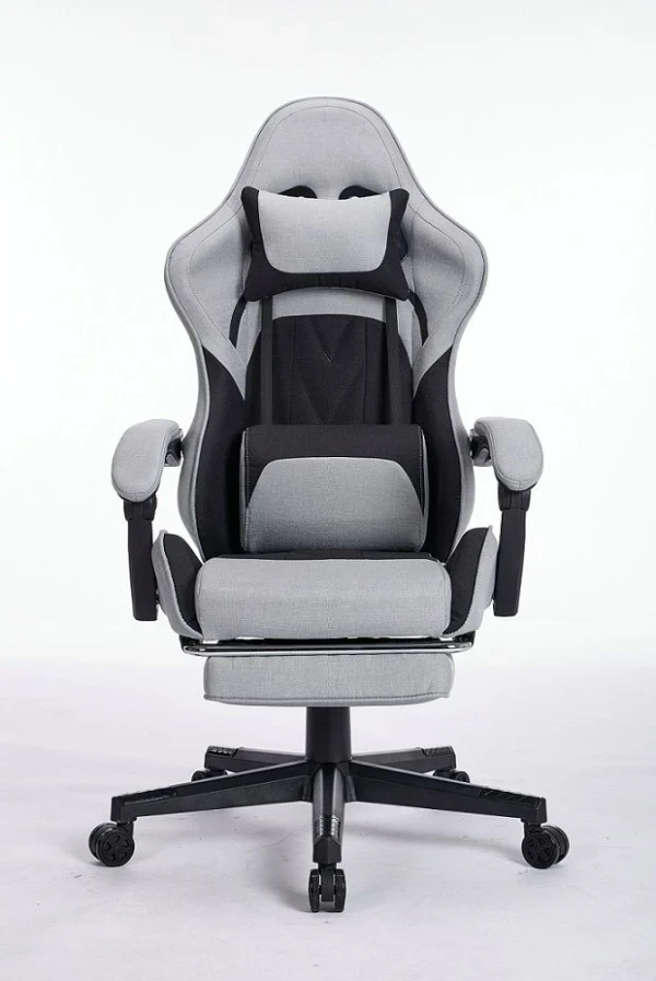 Gaming stolica ePlayGame HC-4095 BG platno/sivo crna
