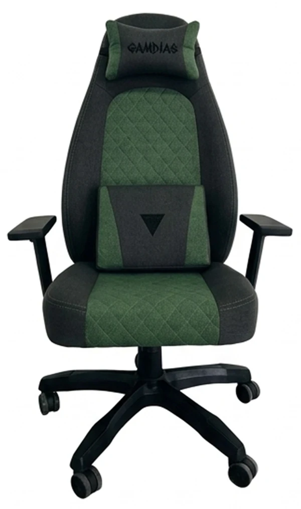 Gaming stolica Gamdias Zelus E4 Weave sivo/zelena