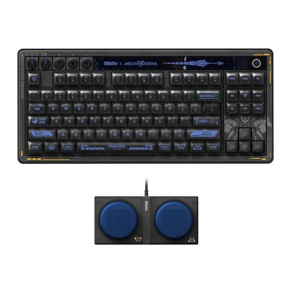 Bežična tastatura 8BitDo Retro 87/mehanička/RGB/MechaBREAK + Dual Super Buttons