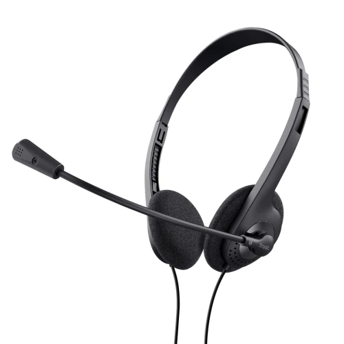 Slušalice TRUST Primo Chat Headset žične3,5mm+2x3,5mm CRNE