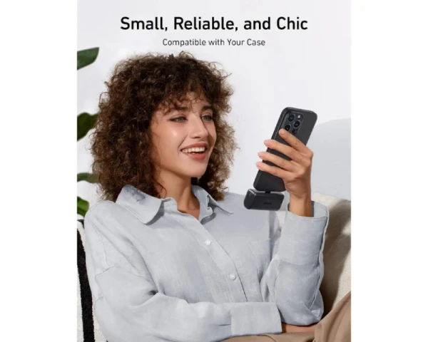 ANKER Nano 5000mAh, 22.5W, sa ugrađenim USB-C konektorom, Power Bank crni 