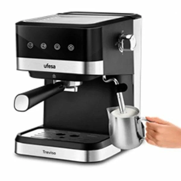 Aparat za espresso kafu Ufesa Treviso/mlevena/1.5L/1050W/crna