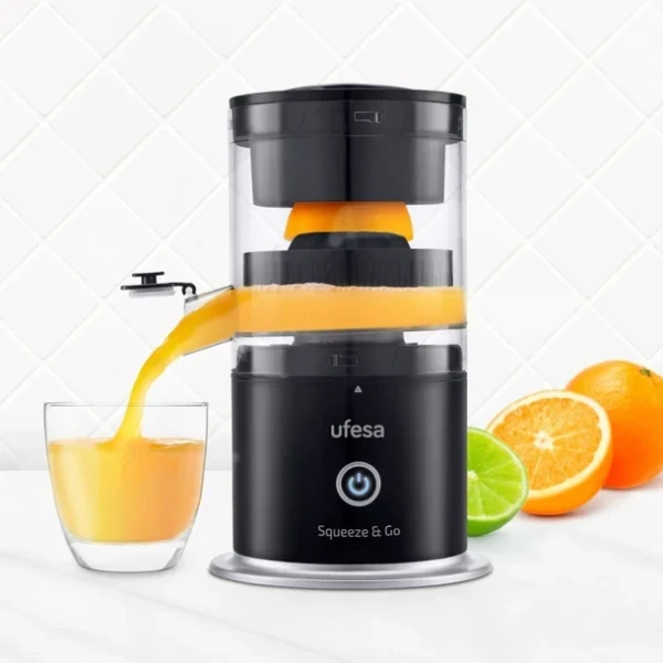 Cediljka za citruse Ufesa Squeeze&Go/punjivi/45W/crna
