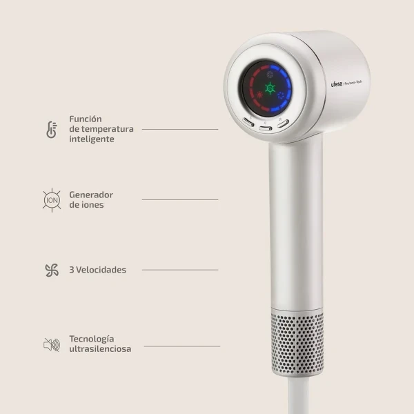 Fen za kosu Ufesa Pro Ionic-Tech/1600W bela