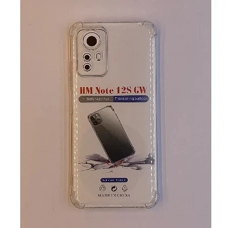 Xiaomi  Note 12S 4G transparent sa ojačanim ivicama
