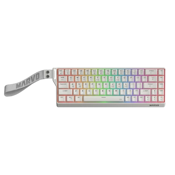 Tastatura USB Marvo Saber KG965W WH