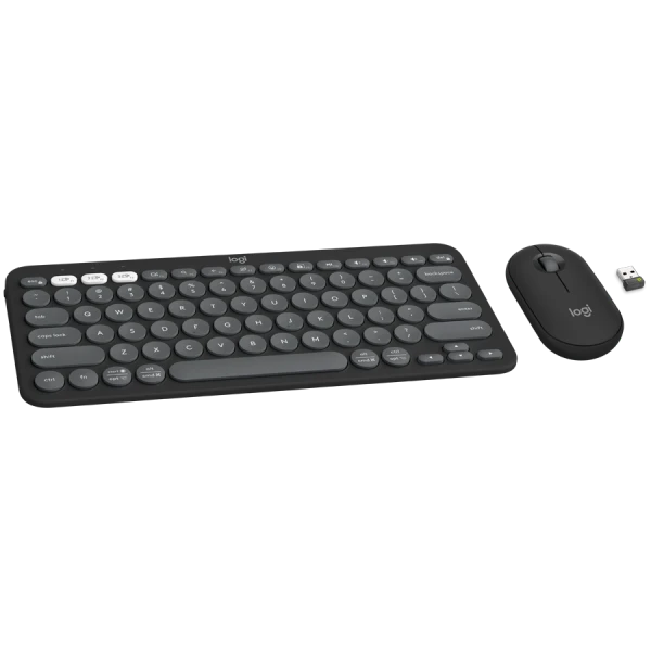 LOGITECH Pebble 2 Bluetooth Keyboard Combo - TONAL GRAPHITE - US INTL ( 920-012239 ) 