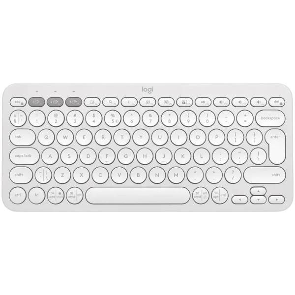 LOGITECH K380S Bluetooth Keyboard - TONAL WHITE - US INTL ( 920-011852 ) 