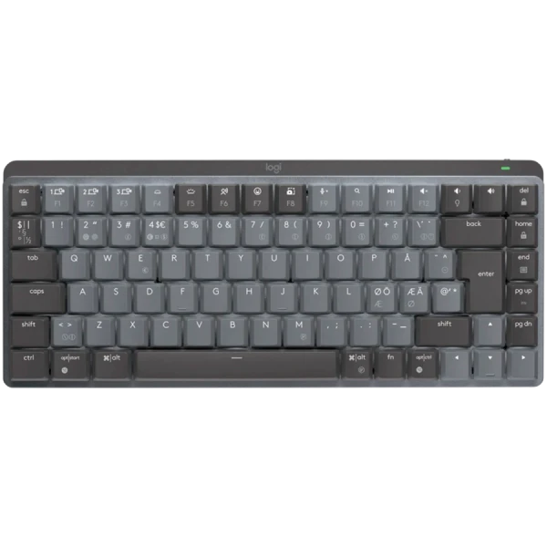 LOGITECH MX Mechanical Mini Bluetooth Illuminated Keyboard  - GRAPHITE - US INTL - CLICKY ( 920-010782 ) 