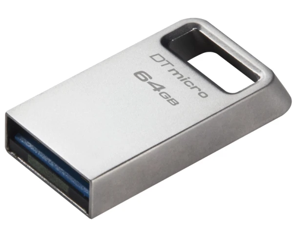 KINGSTON 64GB DataTraveler Micro USB 3.2 flash DTMC3G264GB srebrni 