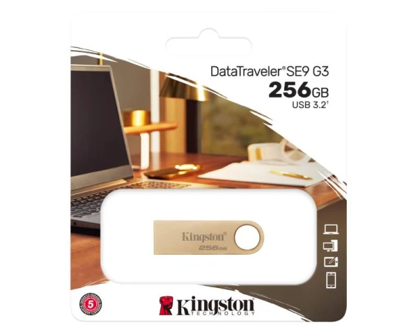 KINGSTON 256GB DataTraveler SE9 G3 USB 3.0 flash DTSE9G3256GB champagne 