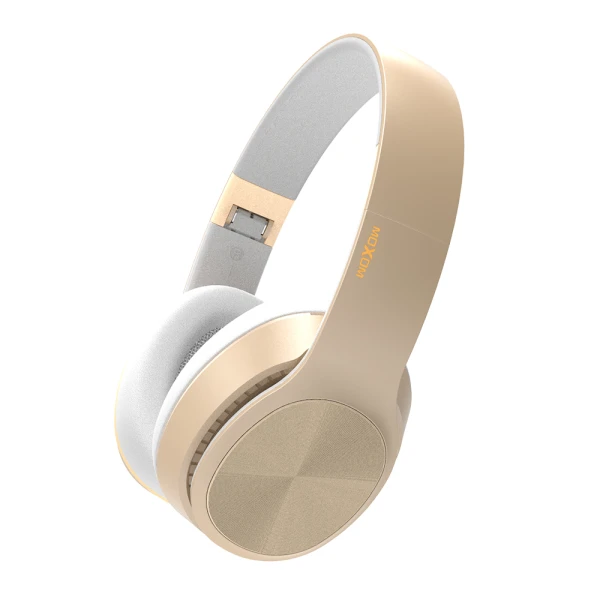 Slusalice bluetooth moxom mx-wl05 zlatne