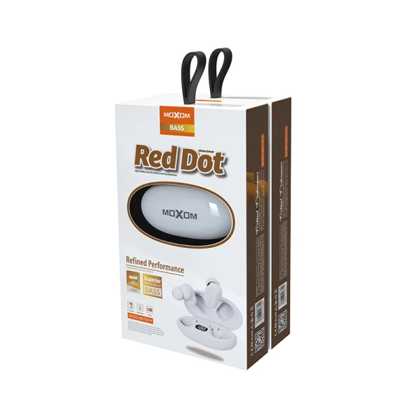 Slusalice bluetooth airpods moxom mx-tw14 bele