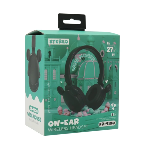 Slusalice bluetooth karler bass kr-9100 crne