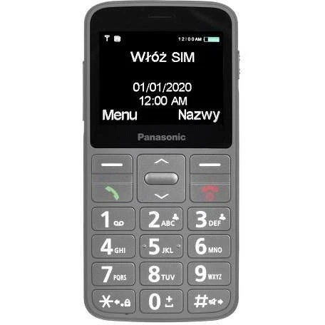 Panasonic mobilni telefon KX-TU160EXG siva
