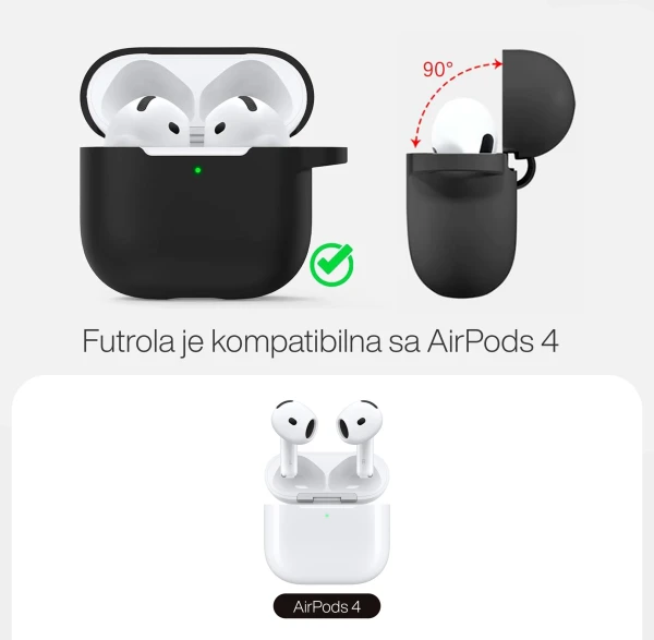 Futrola za airpods 4 crna
