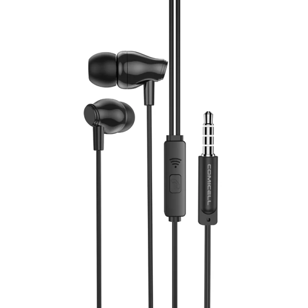 Handsfree slusalice comicell superior co-bm61 univerzalne 3.5 mm crne
