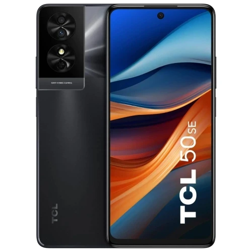 TCL 50 SE 6+6256GB + punjač 33W+folija+silikon+slušalice Sivi Space gray