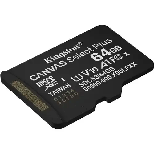 Micro SD Card 64GB Kingston SDCS3/64GBSP class 10