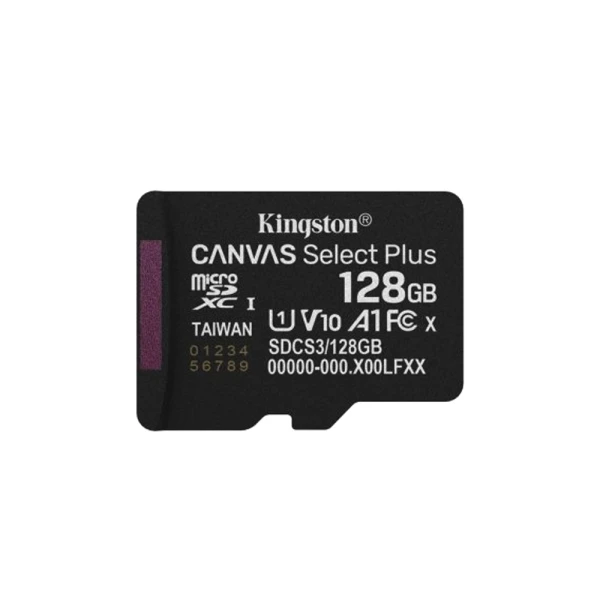 Memorijska kartica kingston select plus micro sd 128gb gen 3 150mb/s sdcs3/128