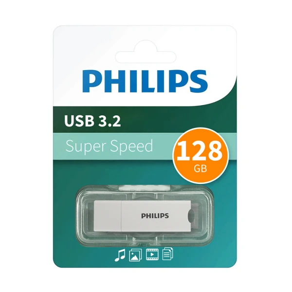Usb flash memorija philips 10ua 3.2 single port 128gb