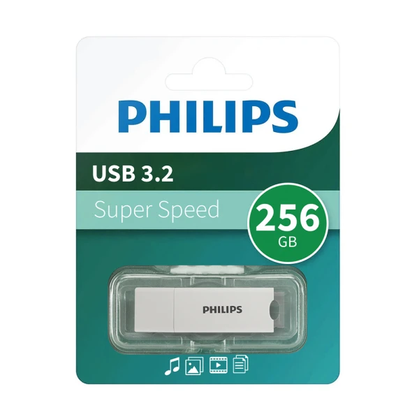 Usb flash memorija philips 10ua 3.2 single port 256gb