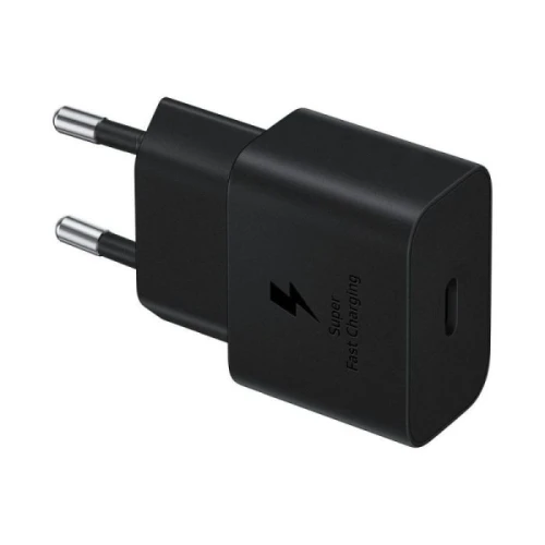 Punjač 25W bez kablića Type C CRNI