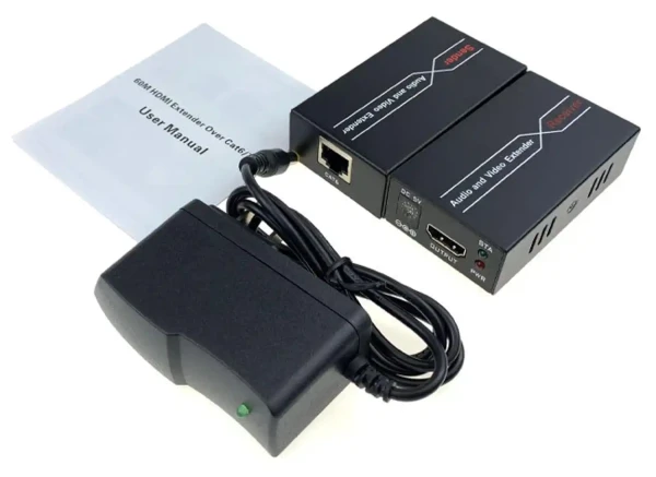 HDMI ekstender aktivni 60m 1080P HEX-K60 Kettz