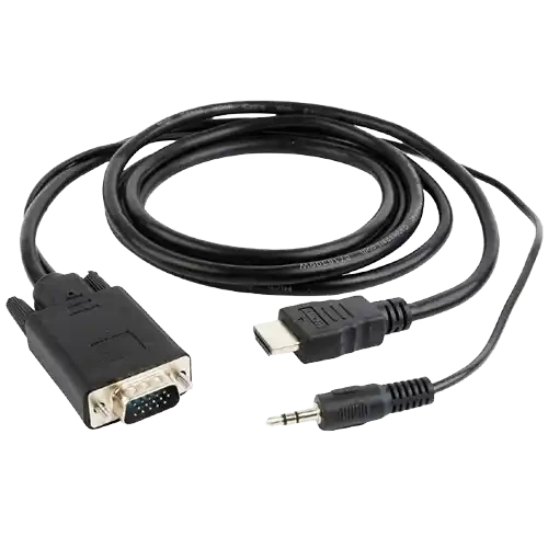 Kabl HDMI-VGA+Audio Gembird A-HDMI-VGA-03-6 1.8m