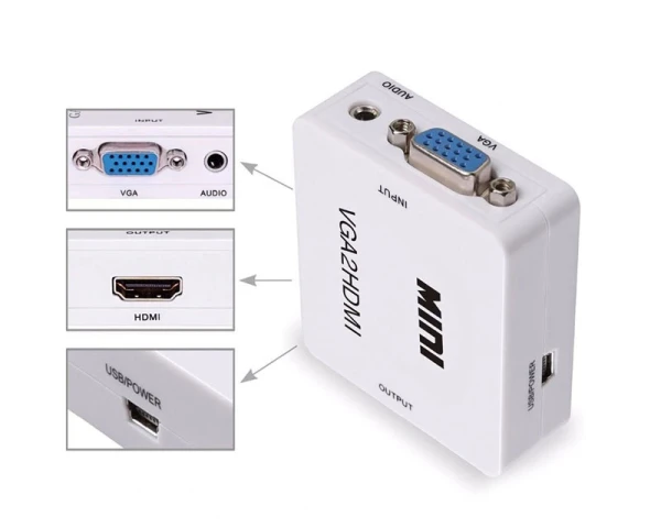 MAXPRO LINE Konverter HDMI na VGA aktivni STAR 