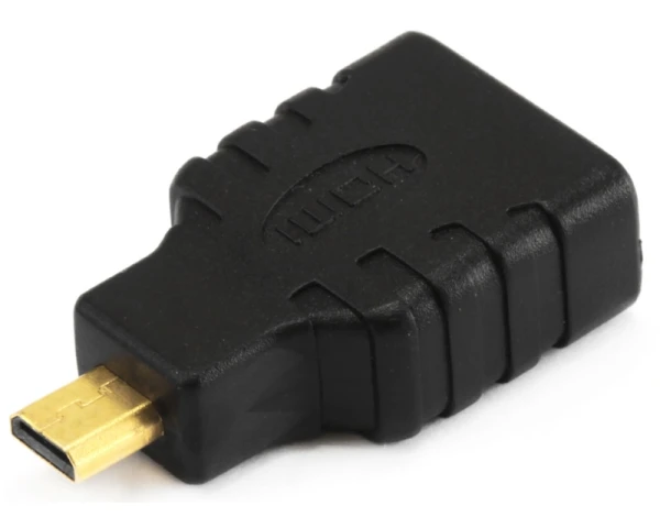 E-GREEN Adapter Micro HDMI (M) - HDMI (F) crni 