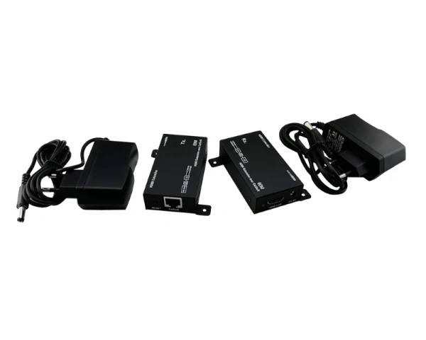 E-GREEN Adapter-Konvertor HDMI extender - RJ 45 cat5e6, 60m 