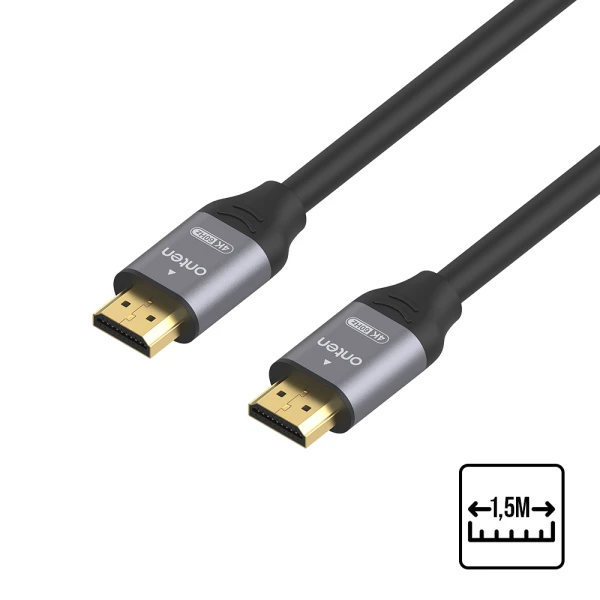 Kabal hdmi 2.0 4k 60hz 18gbps aluminijumski 1.5m (otn-8318) onten