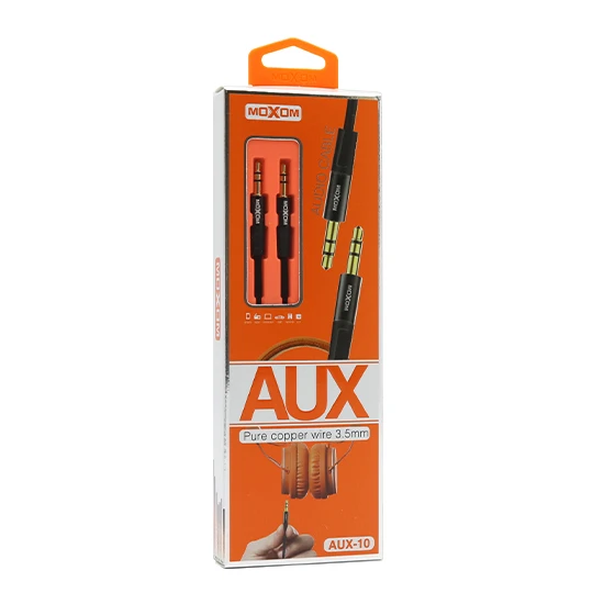 Audio aux kabal moxom aux-10 1m crni
