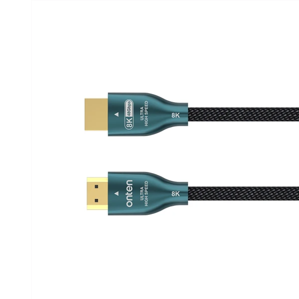 Kabal pleteni hdmi 8k 60hz sa hdmi 2.1 8k 60hz 48gbps aluminijum standard 1.5m (otn-hd181) onten